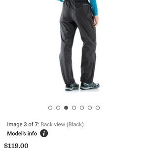 Outdoor Research Small Helium Pants Pewter Color